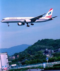China Sowthwest Air@B757 Approach 02